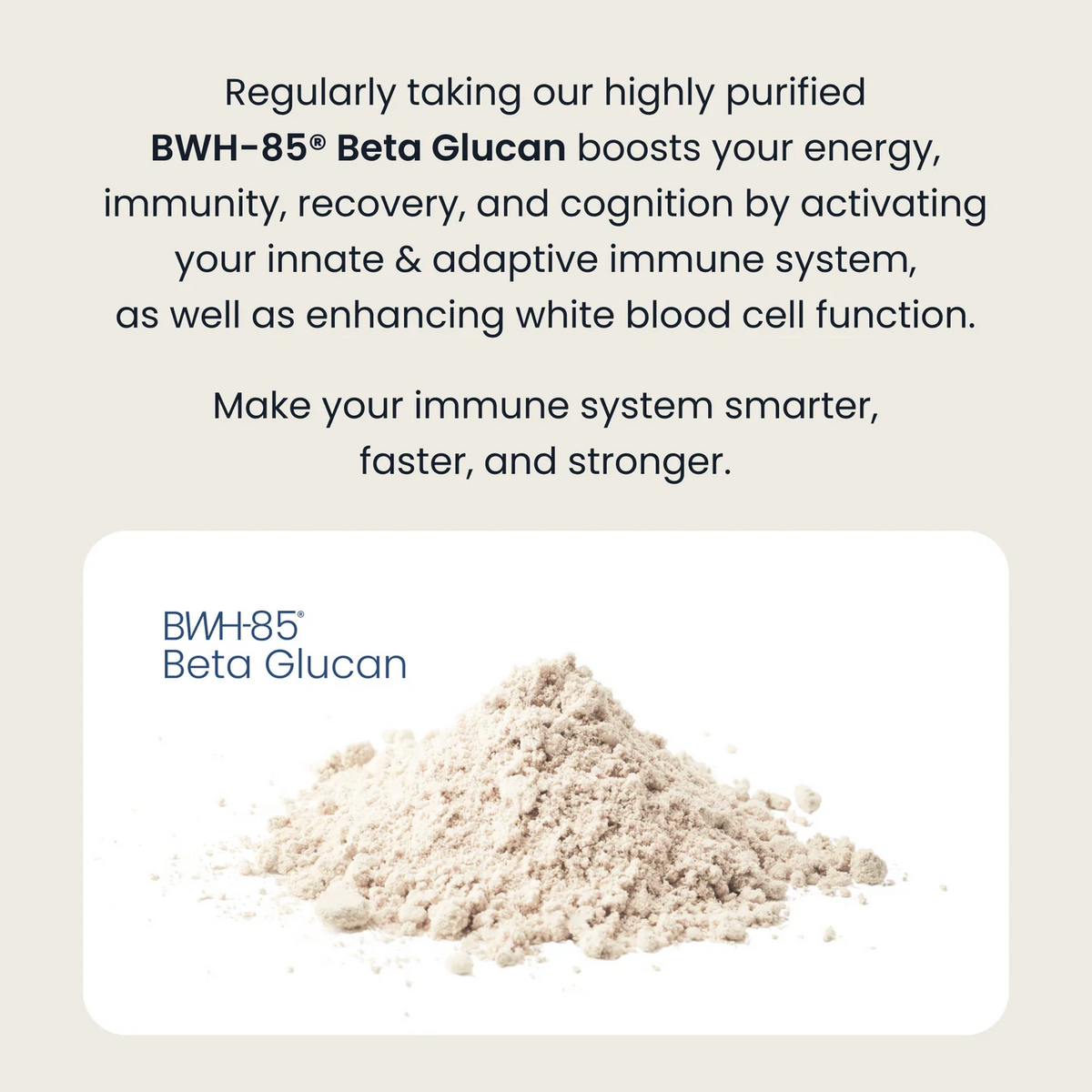BWH-85 Beta Glucan 500mg